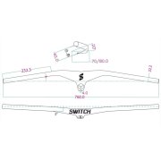 Manubrio Integrato Switch Concorde Carbon 5